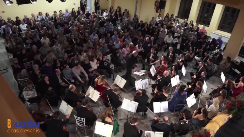 Orchestra Filarmonicii George Enescu, concert de Crăciun. Eveniment oferit buzoienilor de Primăria Buzău
