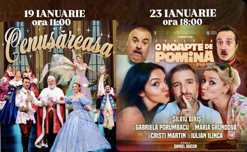 Premieră la Buzău. Te vreau!”- o comedie franțuzească la „George Ciprian”