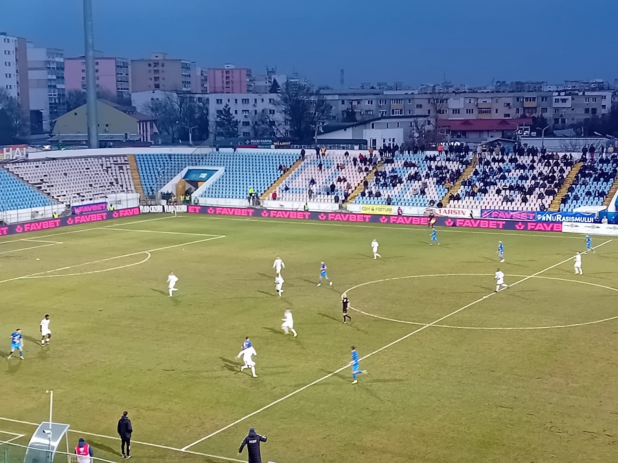 Spectacol trist. Gloria a pierdut clar duelul cu Botoșani