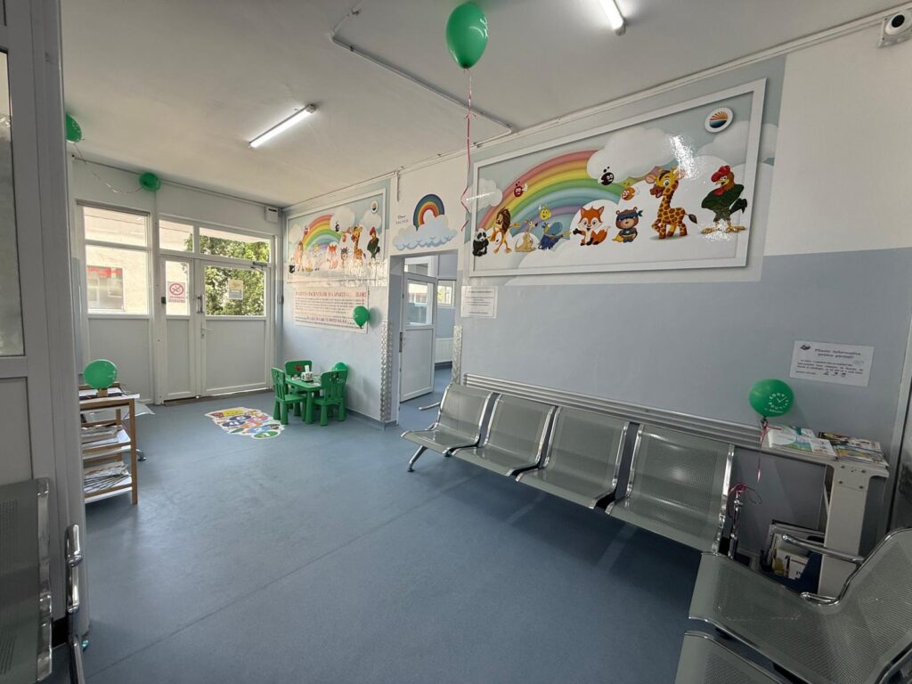 Sediu modernizat la UPU-Pediatrie. Un spațiu modern, sigur și prietenos pentru micuții pacienți