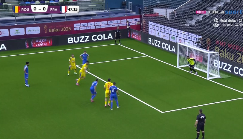 Remiză cu Franța. România în optimile mondialului de minifotbal