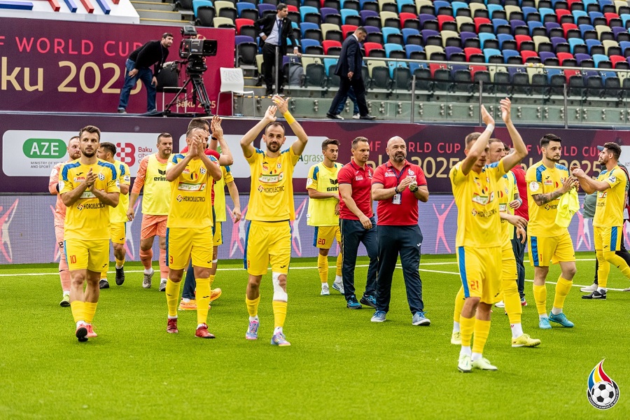 Buzoienii revin fără medalii de la Baku. Naționala de minifotbal, eliminată în optimi