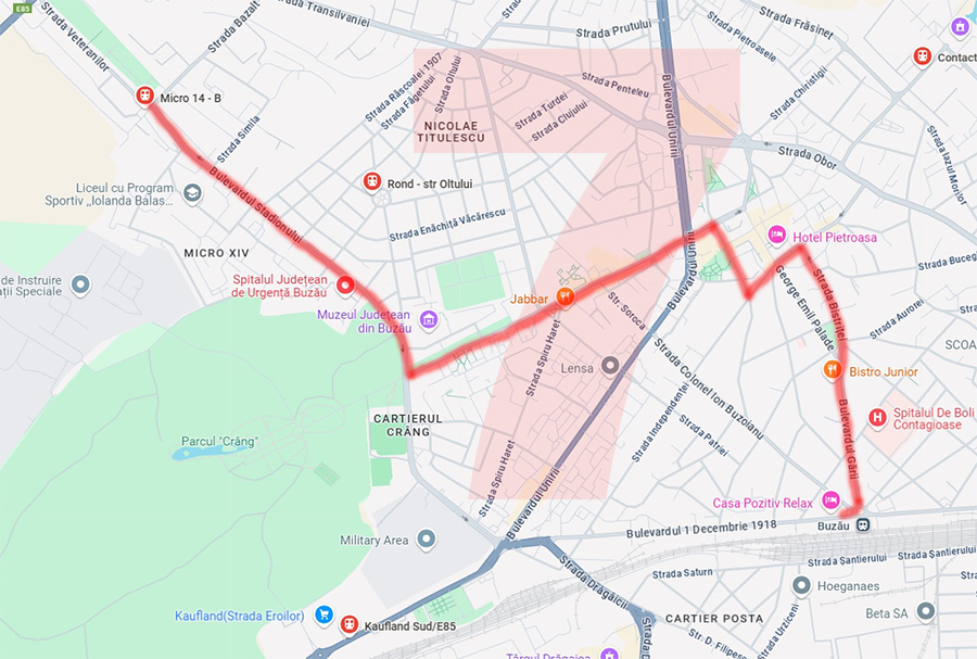 Info Transbus | Se modifică programul de transport pentru traseul 7