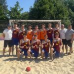 Doi juniori de la HC, la Campionatul European. Mangalea și Radu vor juca Beach Handbal pentru România