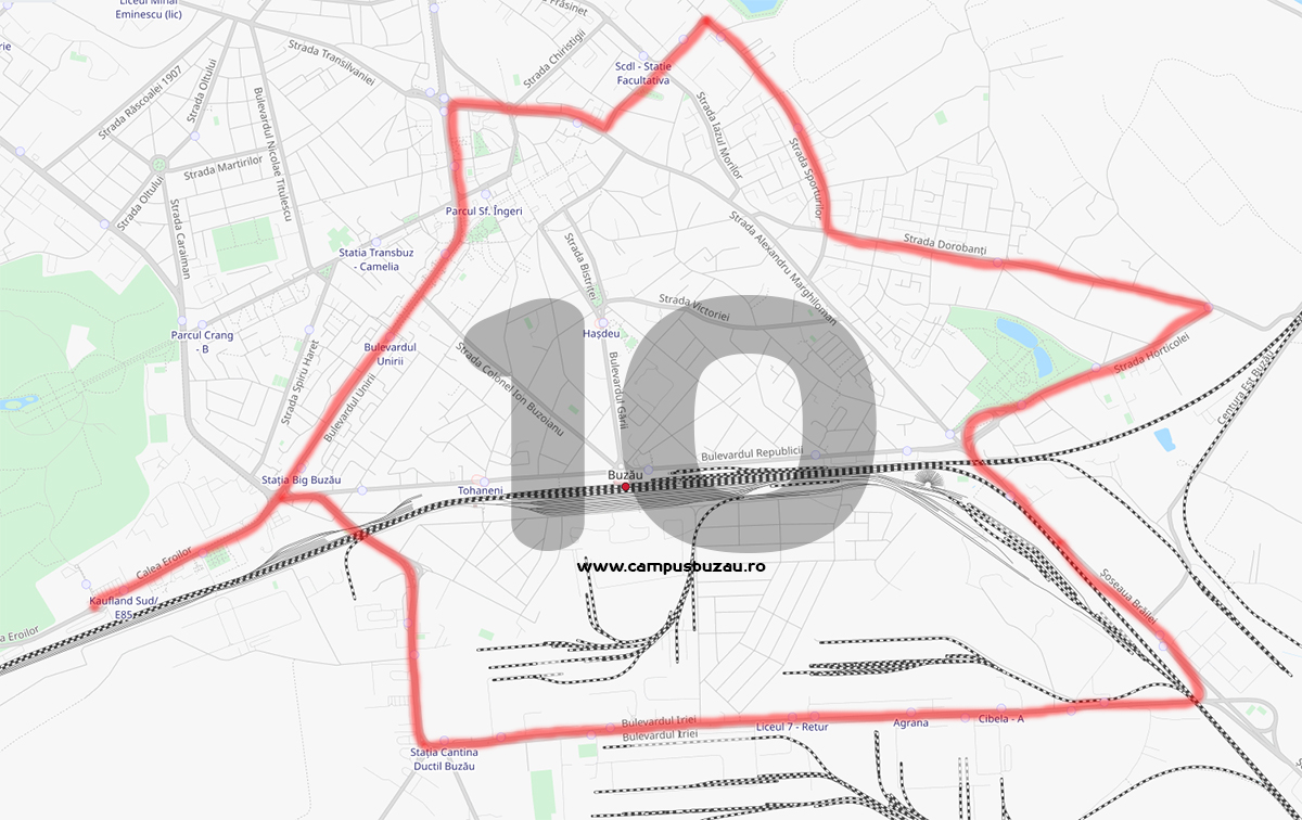 Info Transbus | Programul de transport pentru linia 10 se va modifica în perioada Târgului Drăgaica