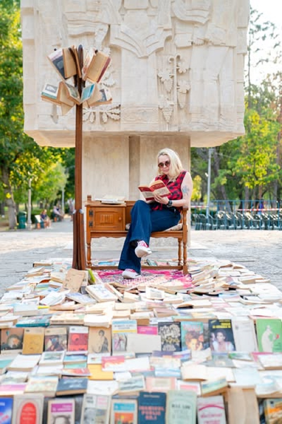 Instalația de carte. Cărți dăruite de BIAF