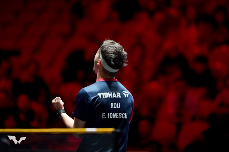 Edi Ionescu face furori la China Smash. Tânărul a trecut de campionul european Alexis Lebrun