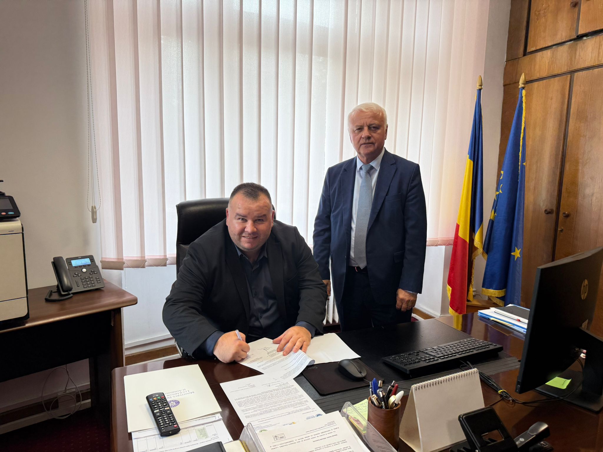 Școala gimnazială din Ulmeni va fi renovată. A fost semnat contractul de aproape 7,8 milioane de lei