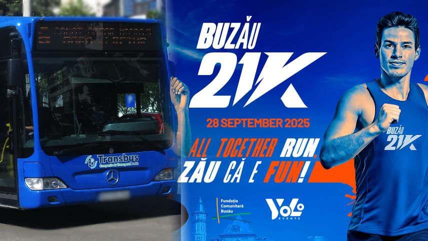 Comunicat | Mai multe trasee vor fi deviate în timpul desfășurării Semi Maratonului Buzău 21K