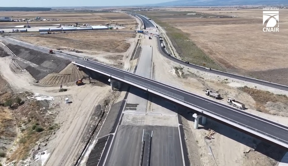 Va fi gata până la iarnă. Progrese remacarbile pe Lotul 3 al Autostrăzii Ploiești – Buzău
