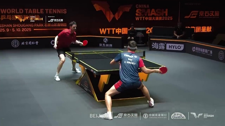 Ca la 20 de ani. Edi Ionescu, o nouă victorie la turneul China Smash