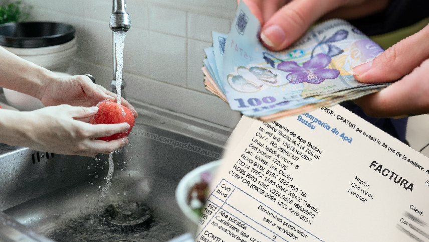 Preț mai mic. Ajutoare pentru plata facturilor la Compania de Apă