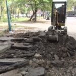 O nouă etapă. S-a deschis șantierul pe Aleea Crângului