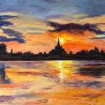 „Mare, munte și culoare”. Expoziție realizată de Liga Navală Română - București
