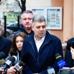 Marcel Ciolacu, însoțit la vot de primarul Toma: „Am făcut cel mai mare pas din cariera mea politică!”