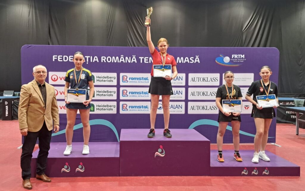 Buzoianca Adriana Ivan, aur la Cupa României U13. Două medalii pentru copiii de la CSM Buzău
