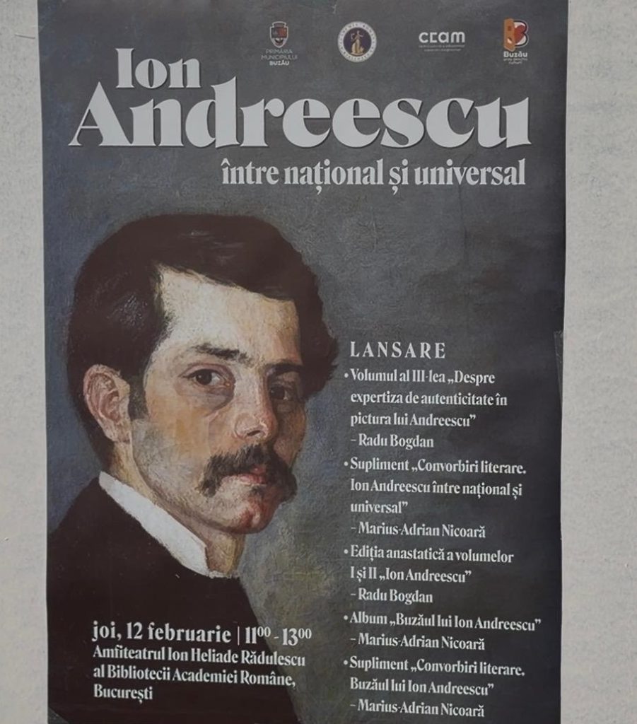 Andreescu, la Academie. Lansarea volumului trei