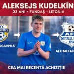 Metalul Buzău transferă din Letonia. Aleksejs Kudelkins, cea mai recentă achiziție