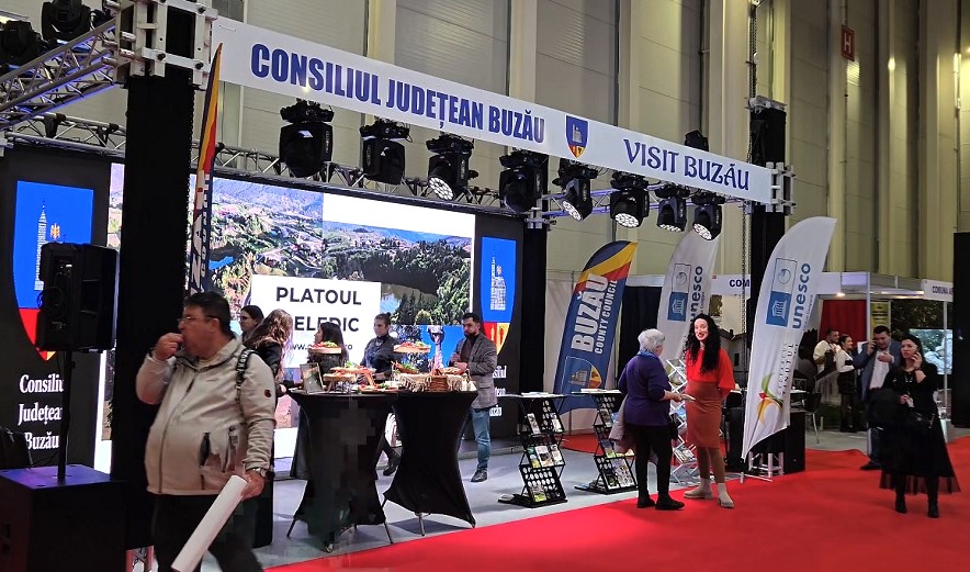 Un nou succes la nivel național. Ținutul Buzăului, atracție de top la Târgului de Turism al României