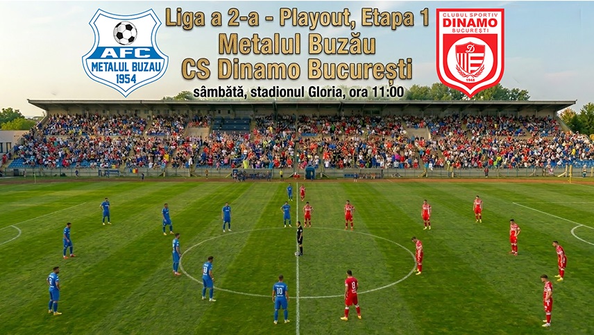 Cu Dinamo, la matineu. Metalul începe playout-ul mâine