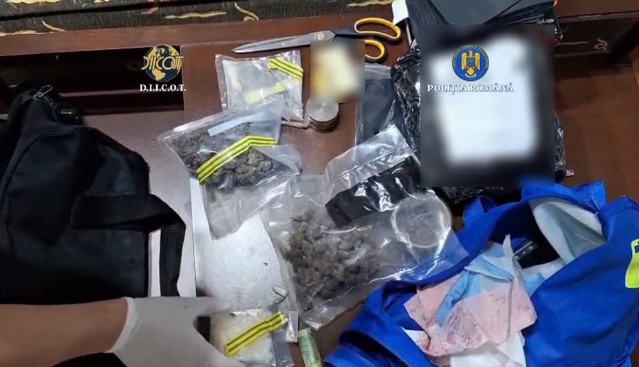 Droguri plătite cu criptomonede. Patru persoane reținute, la Buzău