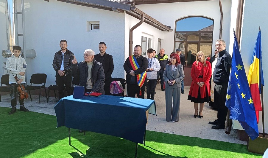 Școala Clondiru, redată în folosință. Clădirea, reabilitată cu bani din bugetul Primăriei Ulmeni