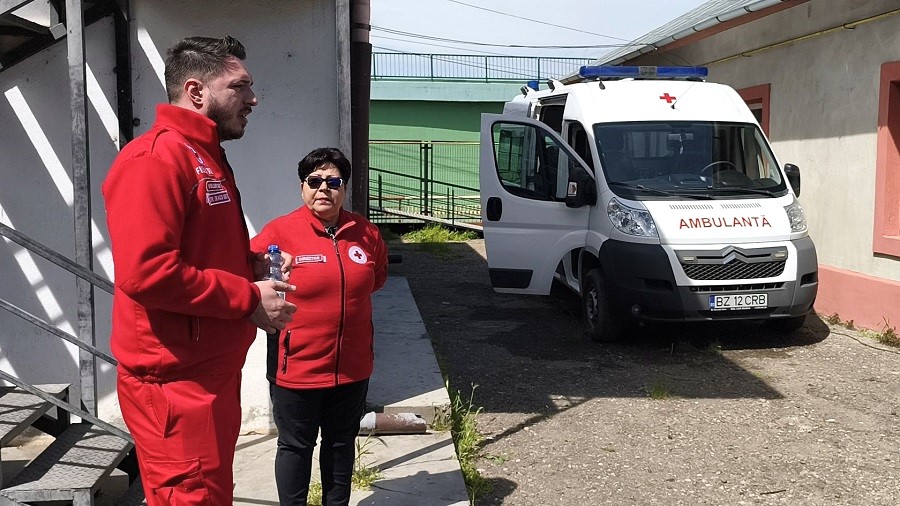 Noutate pentru buzoieni. Crucea Roșie Buzău a operaționalizat Serviciul de Ambulanță