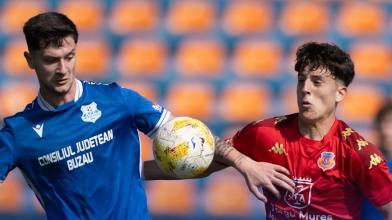 Metalul a făcut legea la Târgu Mureș. Show buzoian, cu 4 goluri