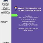 Ziua Porților Deschise, vineri, la Liceul Tehnologic "Grigore C. Moisil" din Buzău