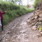 Pericol în Lopătari. Cimitirul de pe deal riscă să cadă peste gospodării