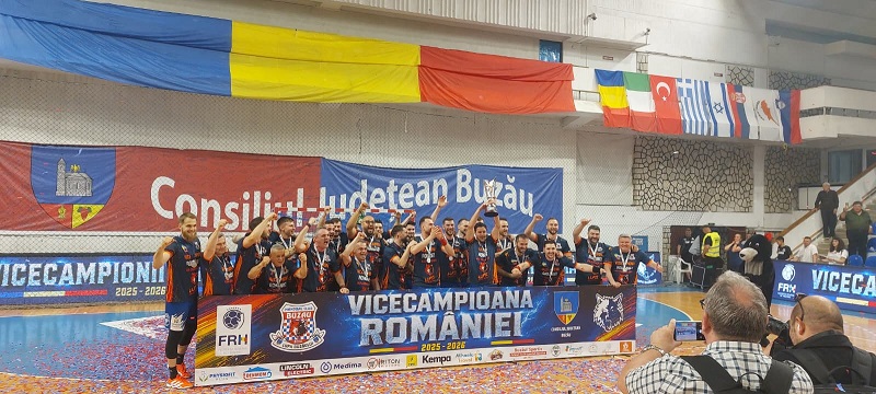 Sezon de excepție, pentru HC. Buzăul încheie pe 2 în Liga Zimbrilor, după victoria cu U. Cluj