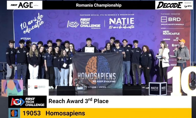 Robotica buzoiană, din nou în top. Echipa „Homosapiens” se pregătește să plece în SUA