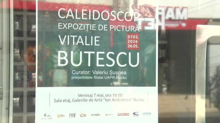 Caleidoscop - expoziție de autor. Vitalie Butescu, un artist special.