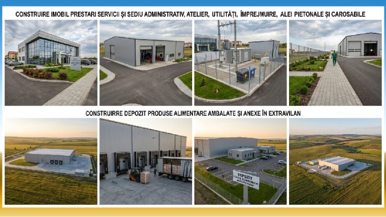 Anunț de mediu privind construcția unui sediu administrativ și a unui depozit alimentar în Pietroasele