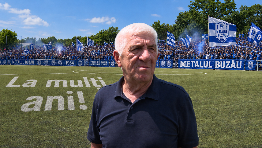 Infectat cu fotbal. Gheorghe Guiu, omul care nu poate sta departe de stadioane