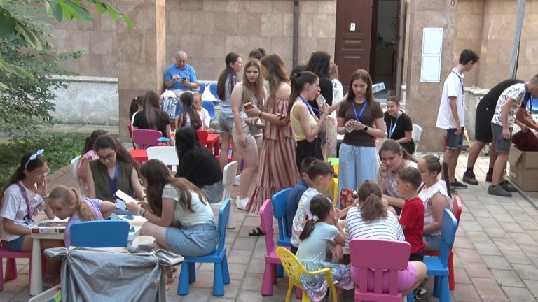 Ludoteca din grădină 2026. Din cauza arșiței programul a fost mai scurt cu o oră