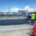 Trecere de pietoni supraînălțată, pe Calea Eroilor