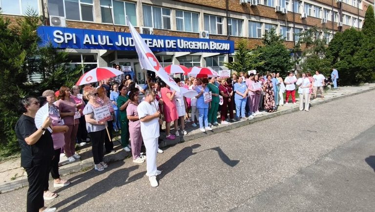 Grevă de avertisment la Spitalul Județean Buzău. Sindicaliștii cer deblocarea posturilor și salarii echitabile