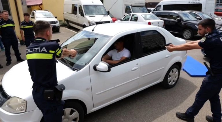 Antrenați să înfrunte infractorii. Stagiu de pregătire pentru cei mai noi polițiști buzoieni