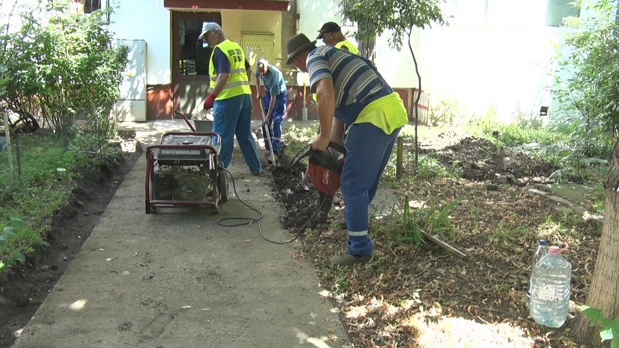 Cale de acces. Se amenajează o nouă alee în cartierul Crâng