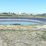Apa de ploaie nu se mai pierde. S-a construit la Buzău primul bazin de retenție a apelor pluviale