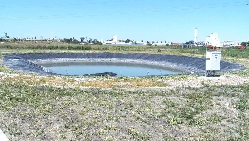 Apa de ploaie nu se mai pierde. S-a construit la Buzău primul bazin de retenție a apelor pluviale