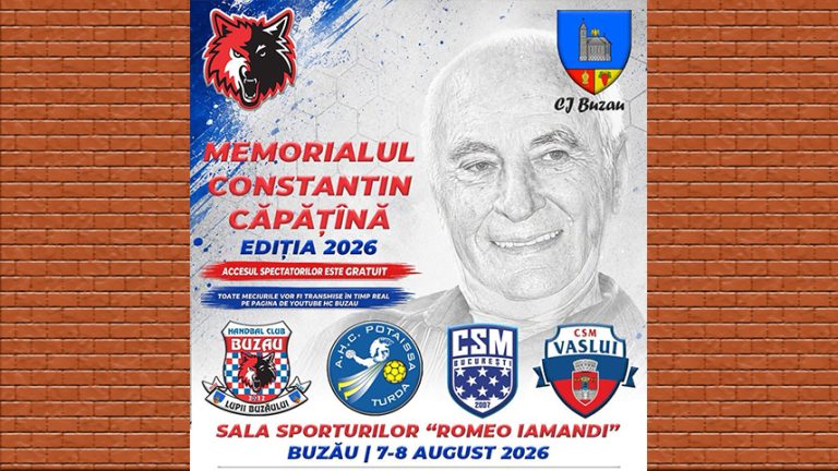 Handbal, în weekend. Memorialul “Constantin Căpățână”, la borna șase