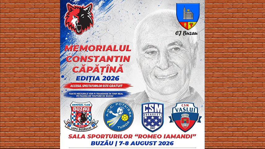 Handbal, în weekend. Memorialul “Constantin Căpățână”, la borna șase