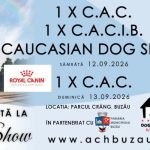 Muntenia Dog Show 2026 aduce în Parcul Crâng două zile de competiții canine, zeci de rase și o expoziție specială dedicată Ciobănescului Caucazian