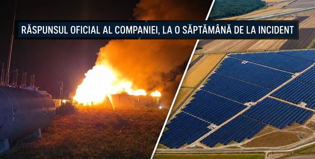 EXCLUSIV. Reacția companiei MORE, după incendiul puternic de la parcul solar din Stâlpu. Ce atrage atenția în răspunsul investitorilor greci