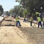 Strada Frăsinet nu va fi gata la începerea anului școlar. Polițiștii vor dirija circulația în punctele "fierbinți"