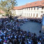A sunat primul clopoțel la Liceul Pedagogic. Emoții la festivitatea de deschidere a noului an școlar