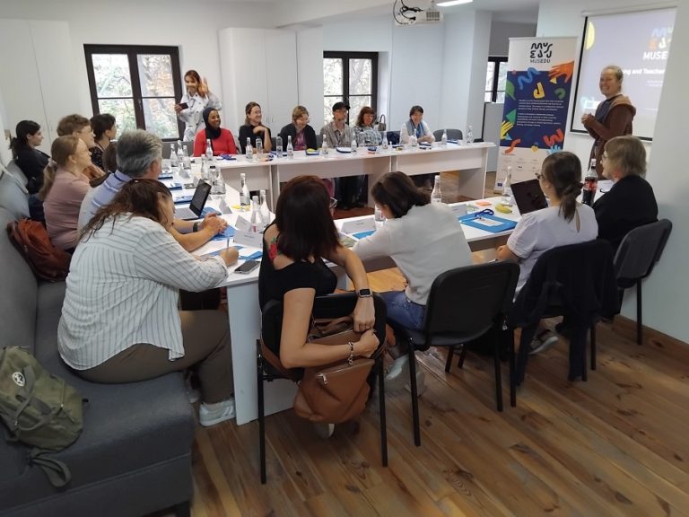 Cu Grădinița la muzeu. Proiect internațional la Buzău