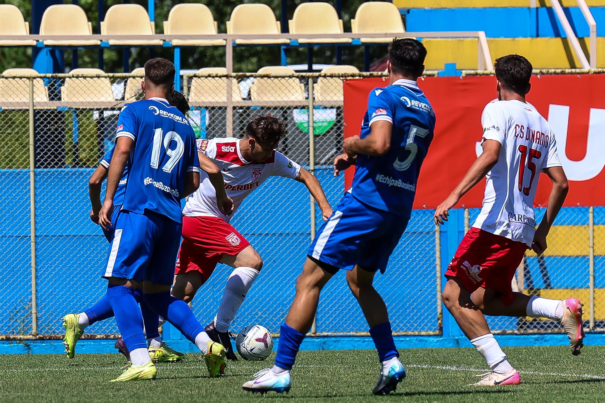 Metalul Buzău a pierdut amicalul cu CS Dinamo. A condus la pauză, dar a cedat în repriza secundă